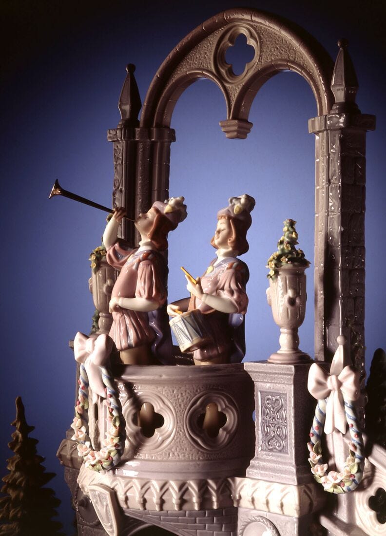 Cinderella's Arrival Sculpture. Limited Edition