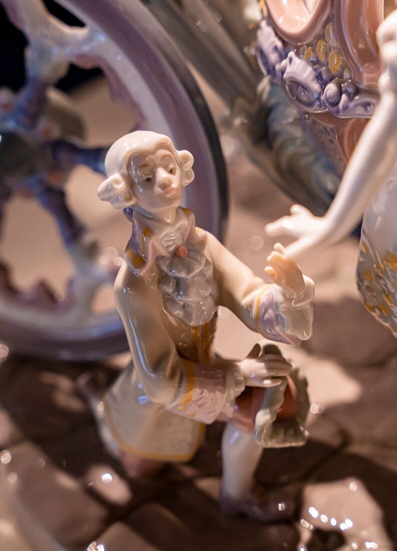 Cinderella's Arrival Sculpture. Limited Edition