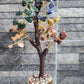 7 Chakra Natural Gemstone Crystal Tree