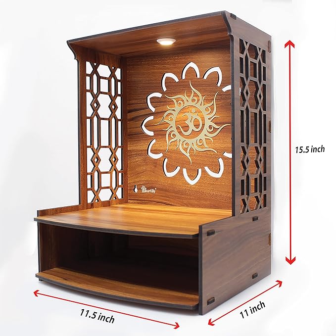 Wooden Pooja Stand