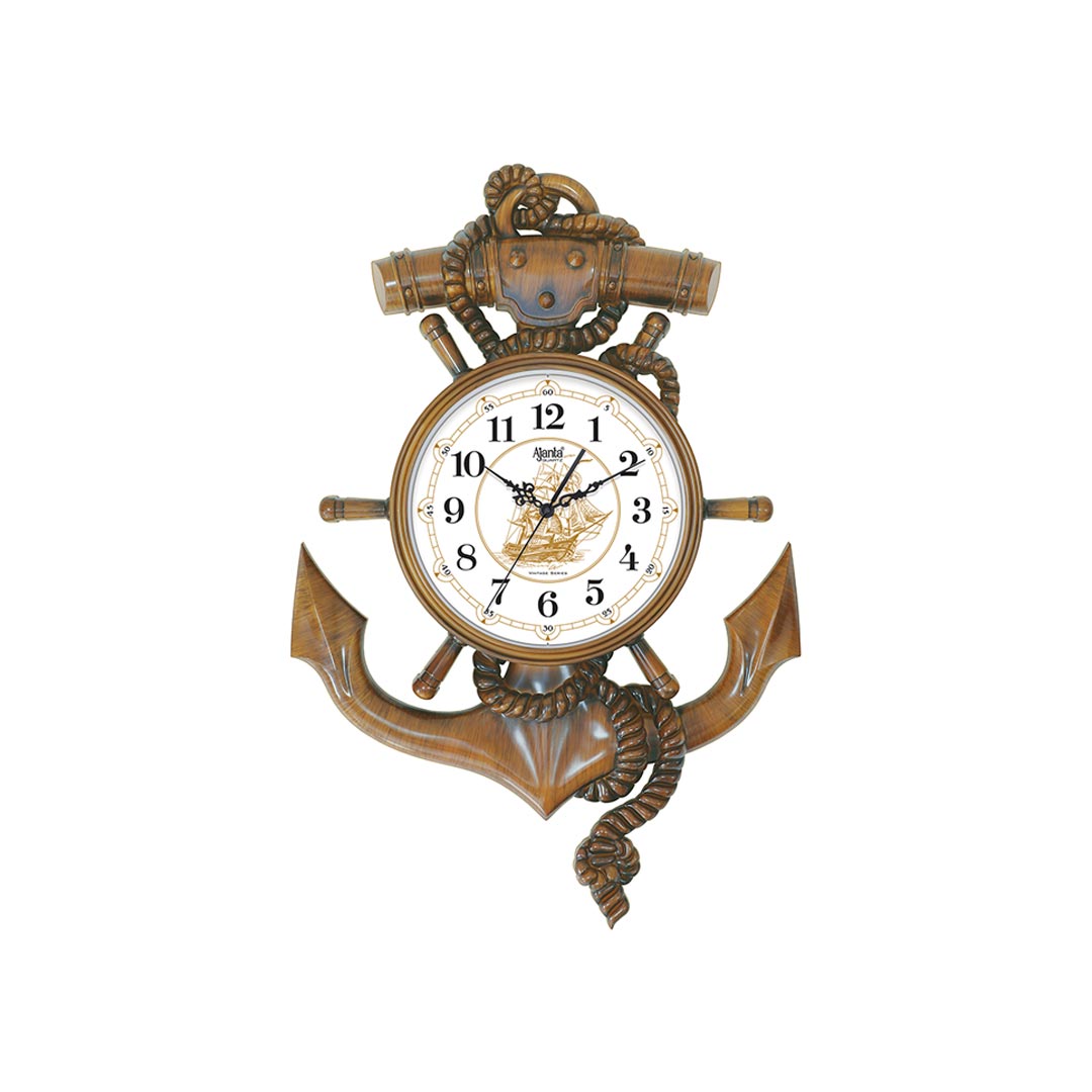 Wall Clock – Vintage series Clock – 9037 – Mahogany