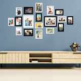 Set of 18 Mixed Colors Wall Photo Frames