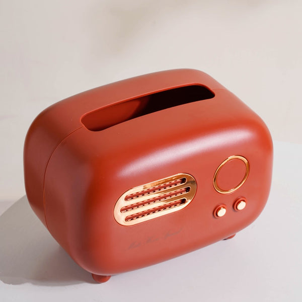 Retro Radio Tissue Box