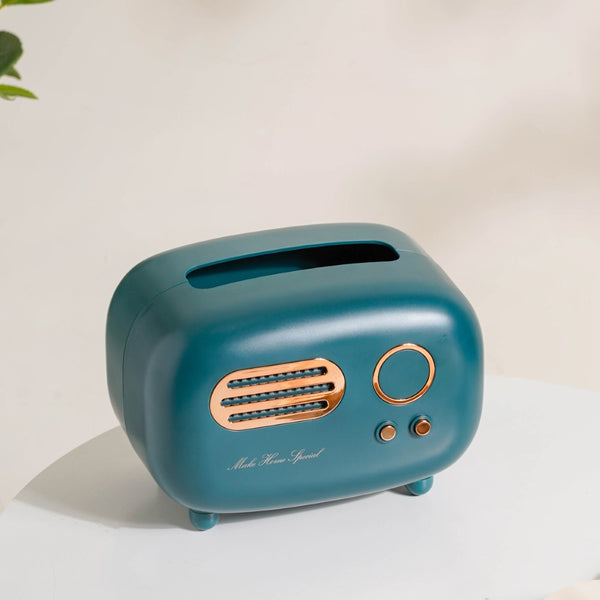 Retro Radio Tissue Box