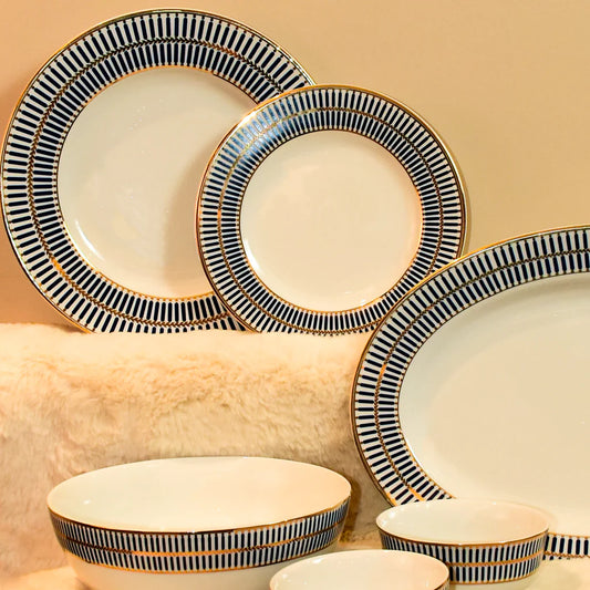 Monarchy Blue Dinner Set