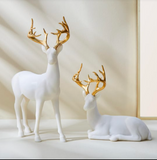 Deer Figurine Decoration Statue