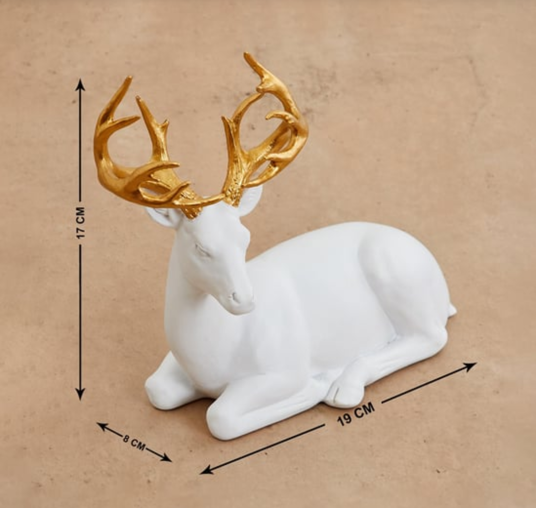 Deer Figurine Decoration Statue