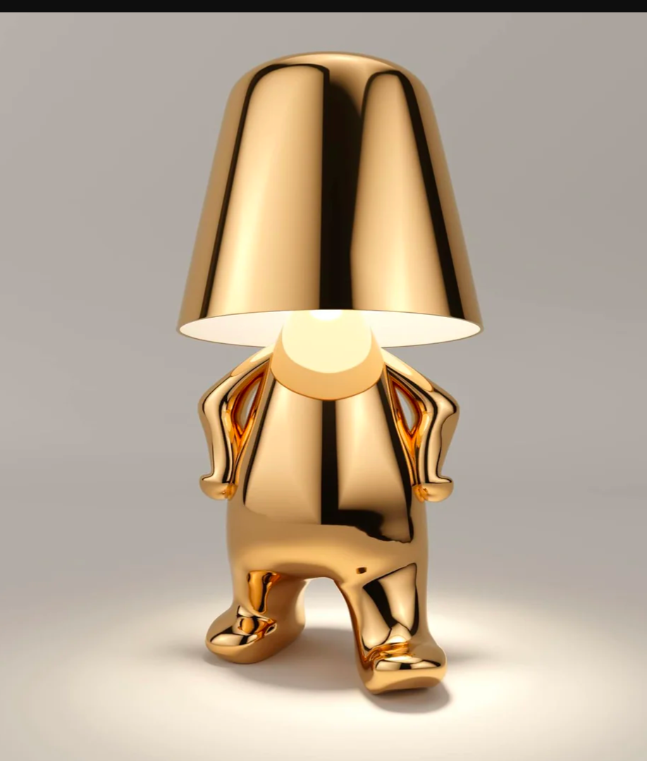 Glow Men Thinker Lamp