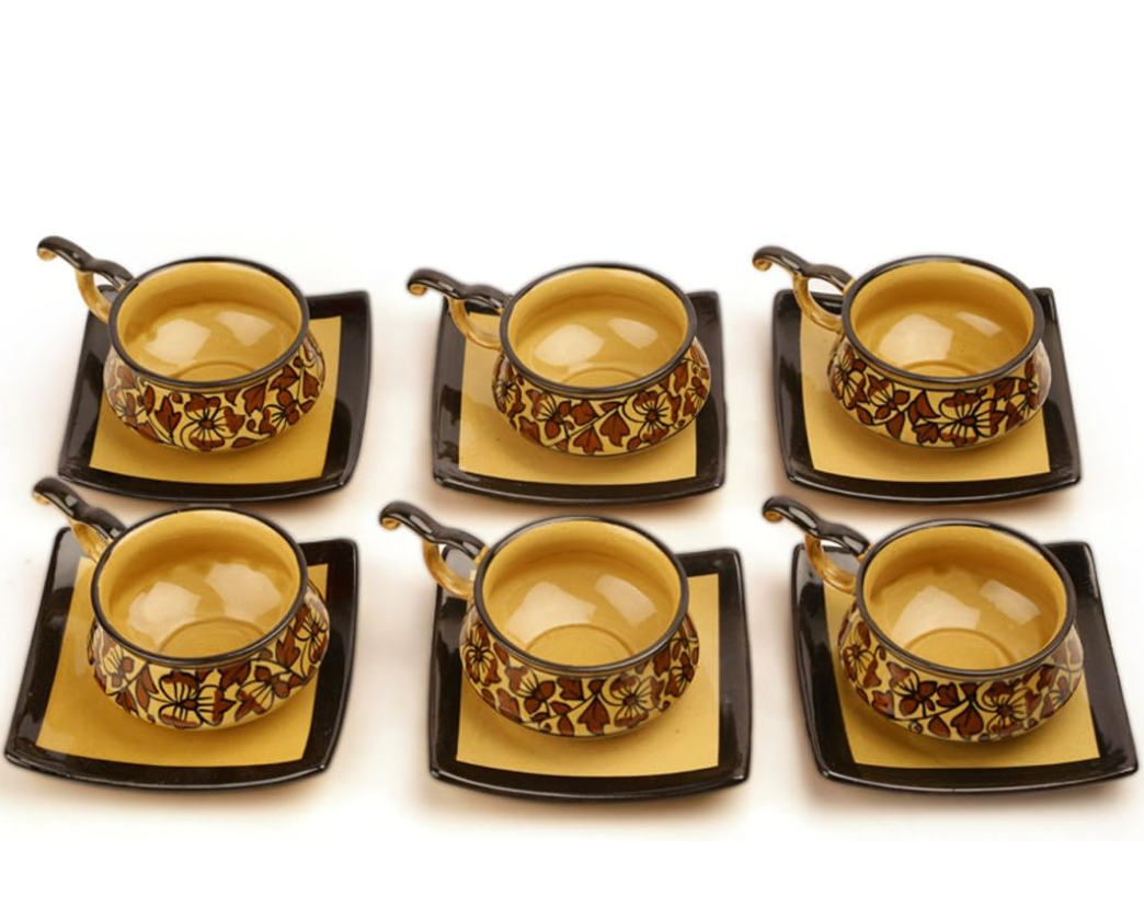 Bone China 6 Cup set