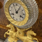 Stunning Charles X Ormolu & Cut Glass Clock