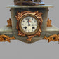 19th Century Large French Garniture Clock